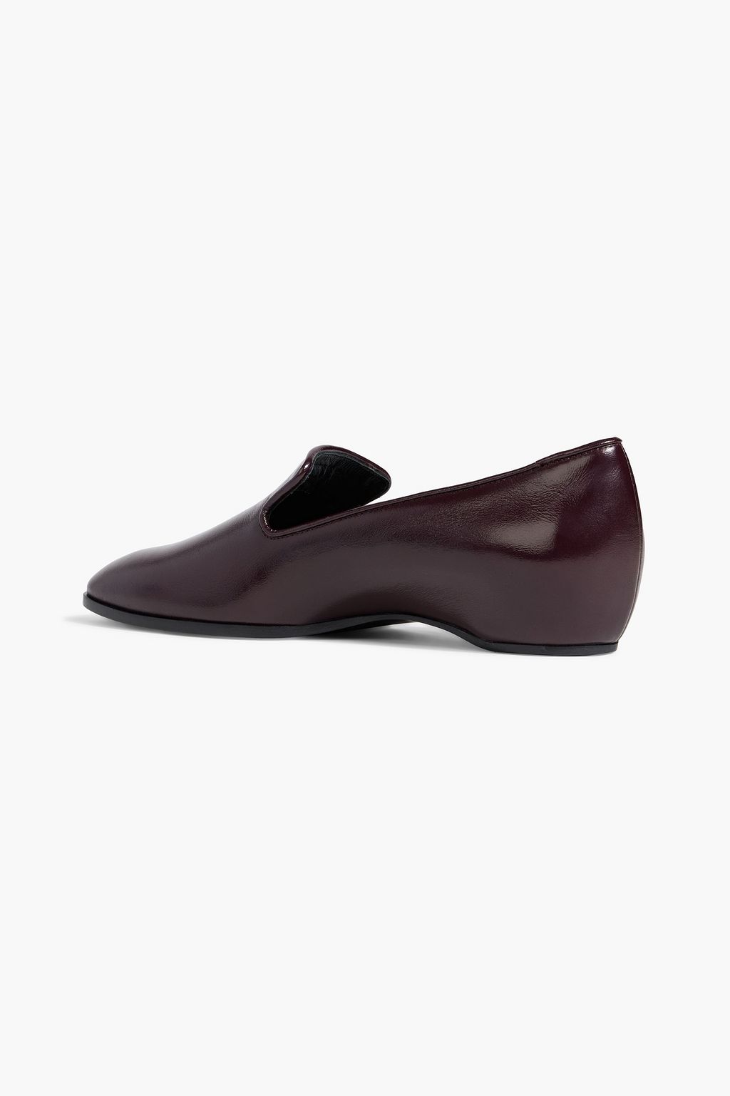 TOD'S Glossed-leather loafers