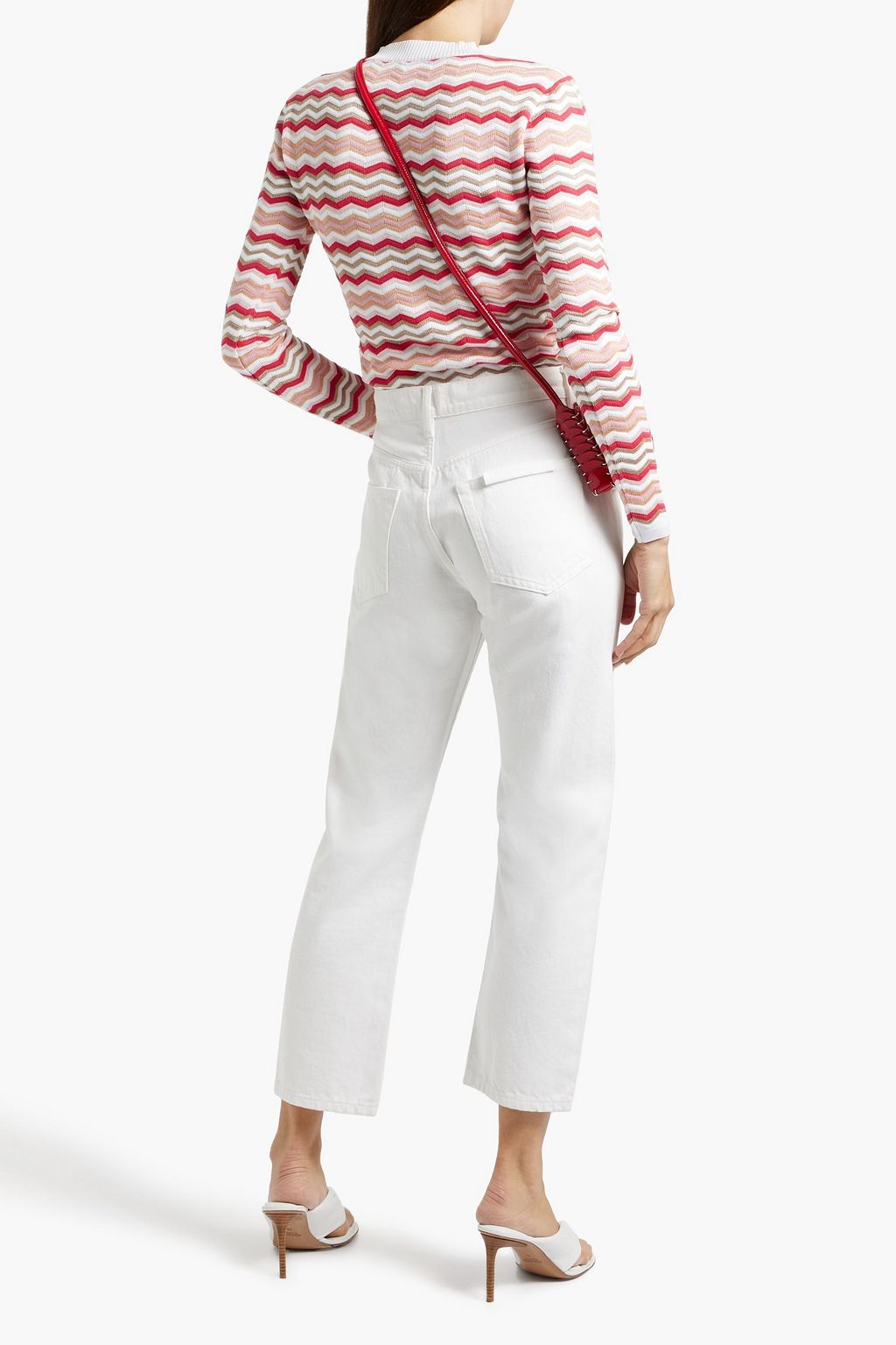 MISSONI كنزة رياضية مخطط من مزيج من القطن