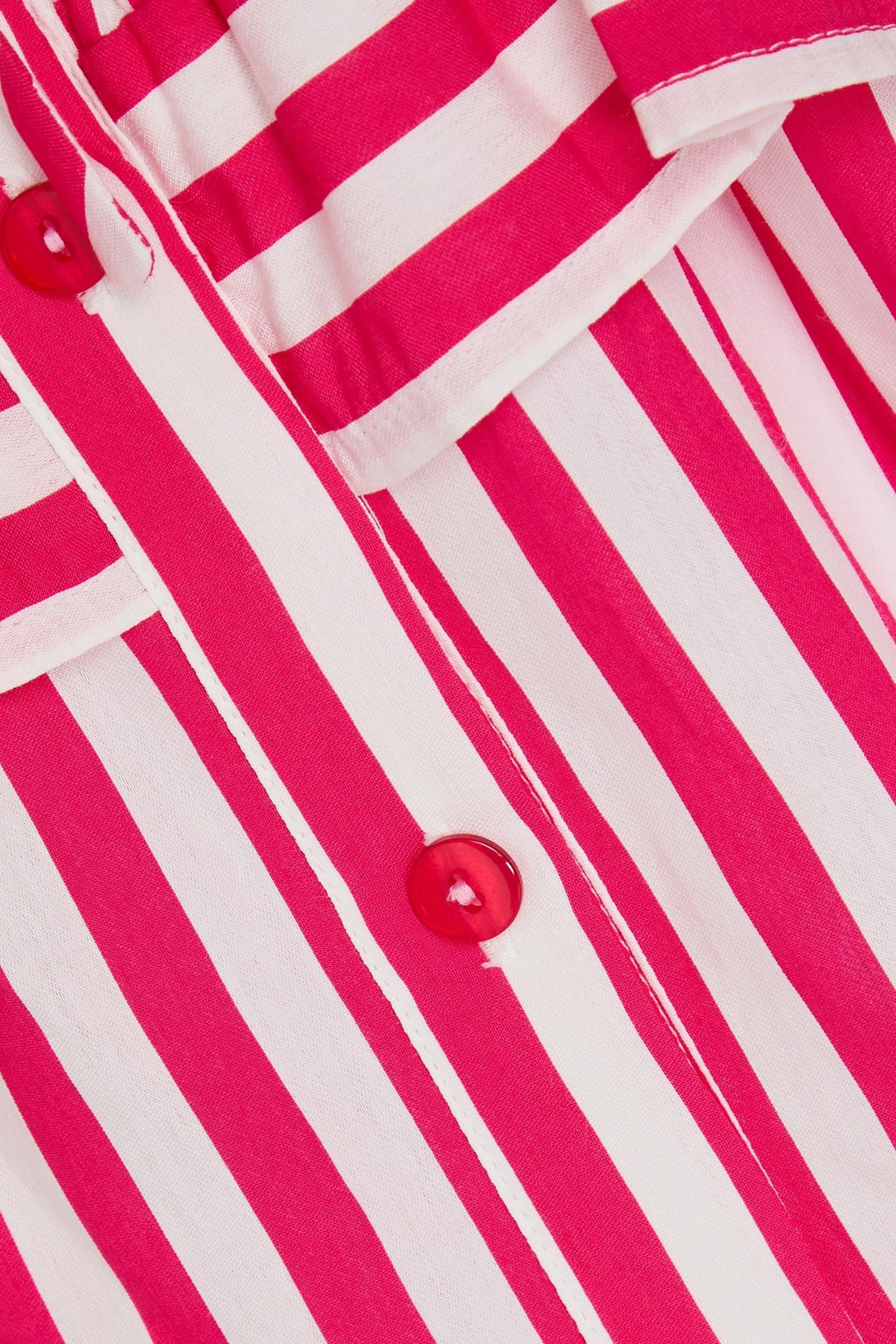 Loretta Caponi Alberica striped woven maxi dress