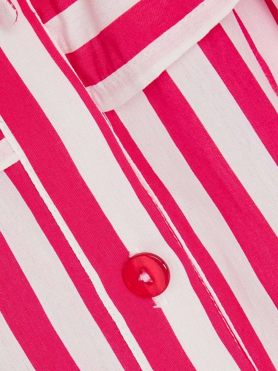 alberica striped woven maxi dress