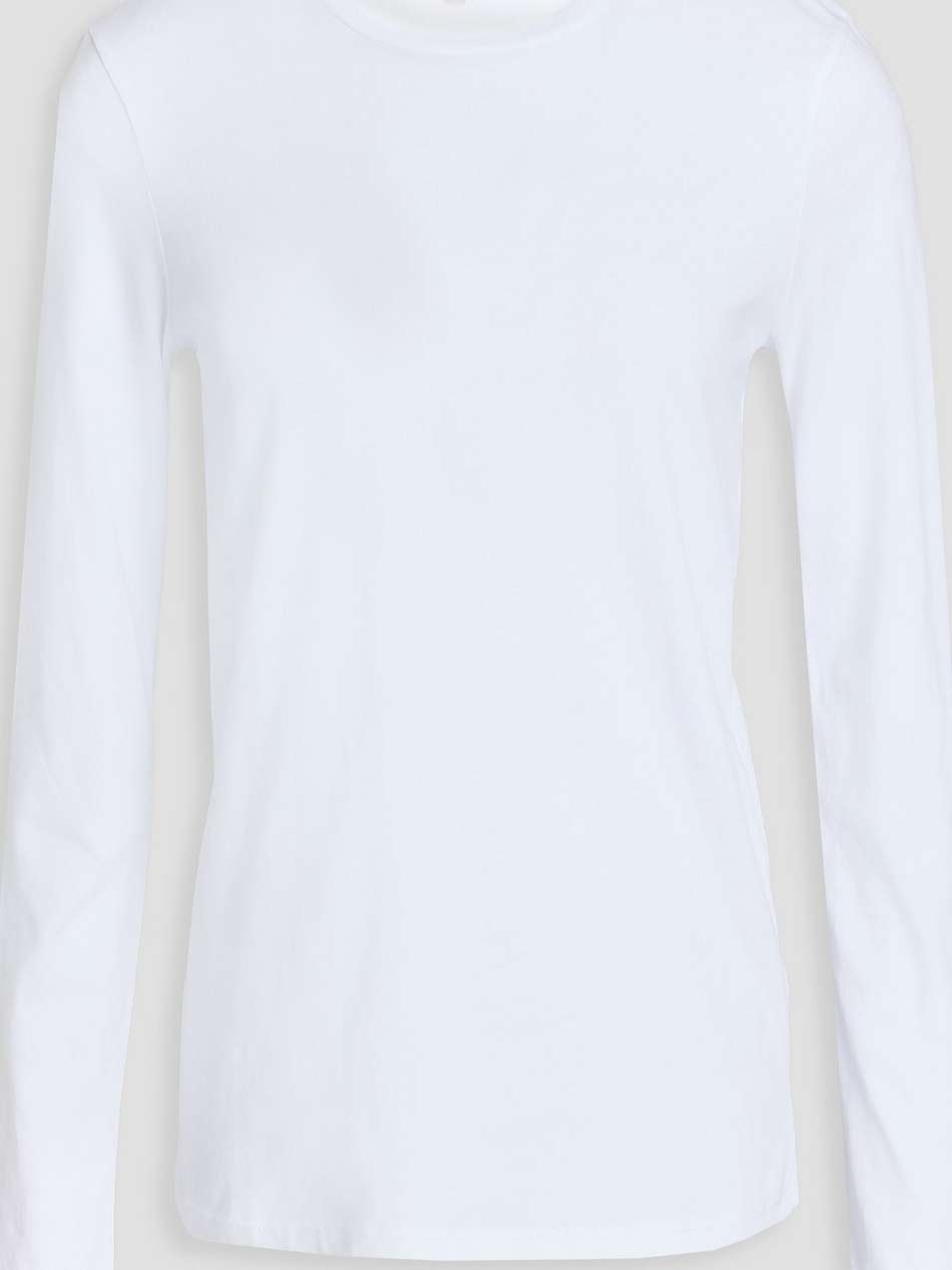 cotton-jersey top