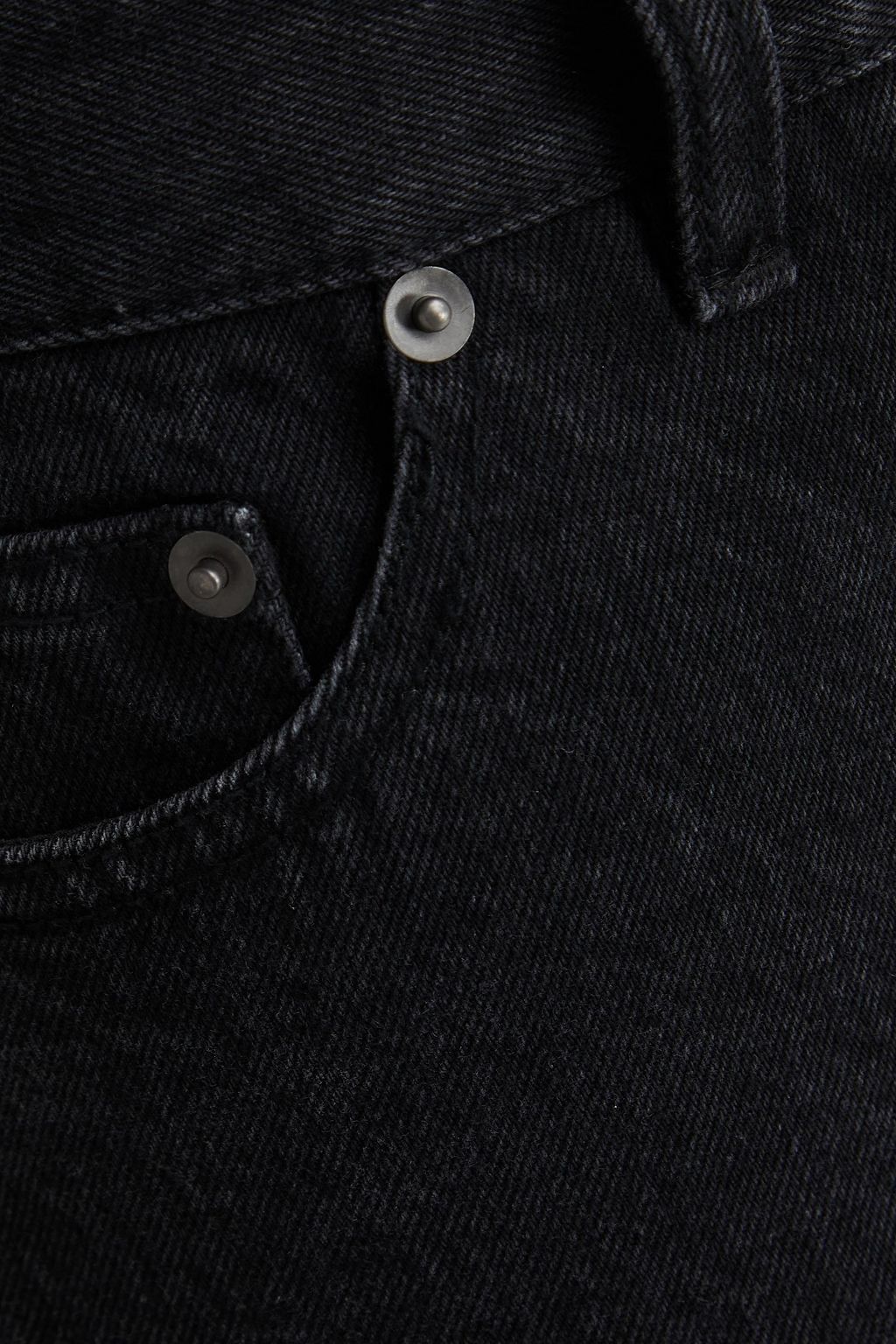 TIBI Cropped high-rise barrel-leg jeans