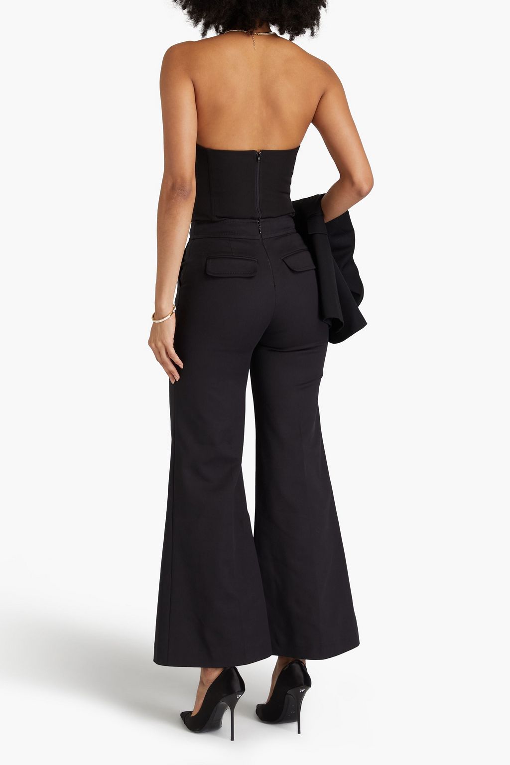 ZIMMERMANN Cotton-blend flared pants