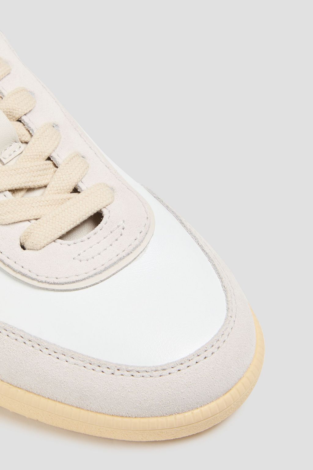 TOD'S 컬러블록 가죽 스니커즈