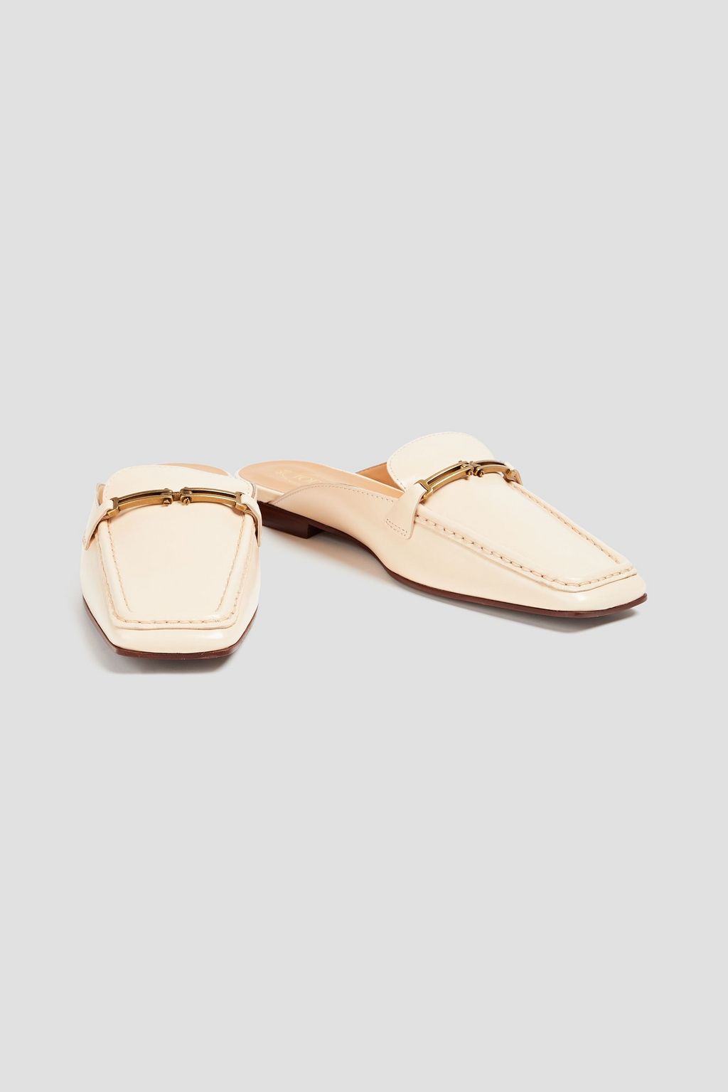 TOD'S سليبرز "دابل تي" من الجلد