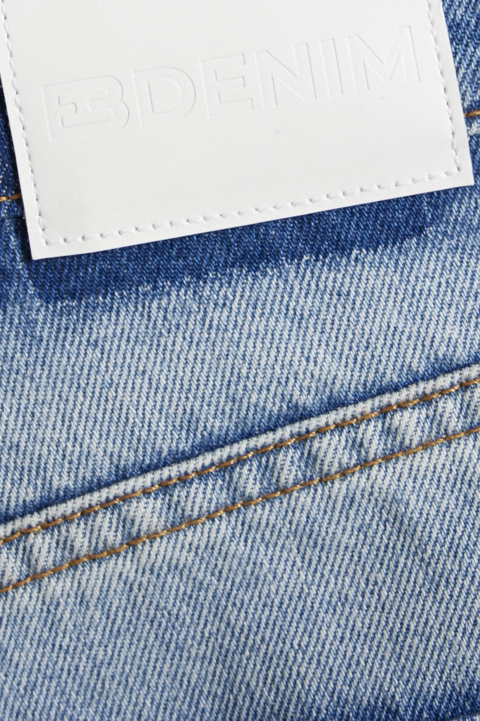 EB Denim Chiara distressed denim shorts thumbnail