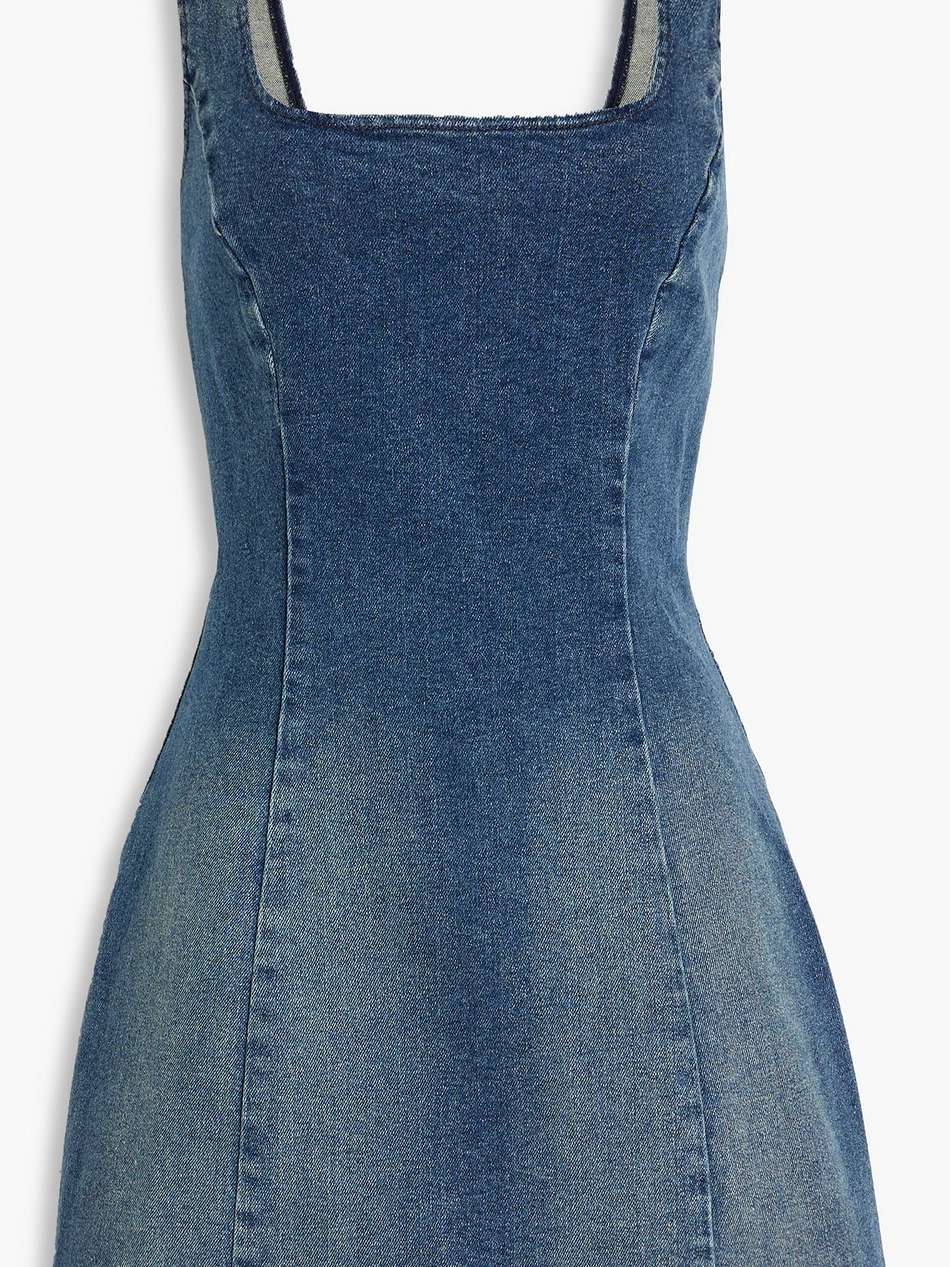 devan denim mini dress