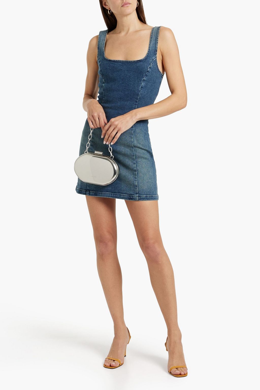 EB DENIM Devan denim mini dress