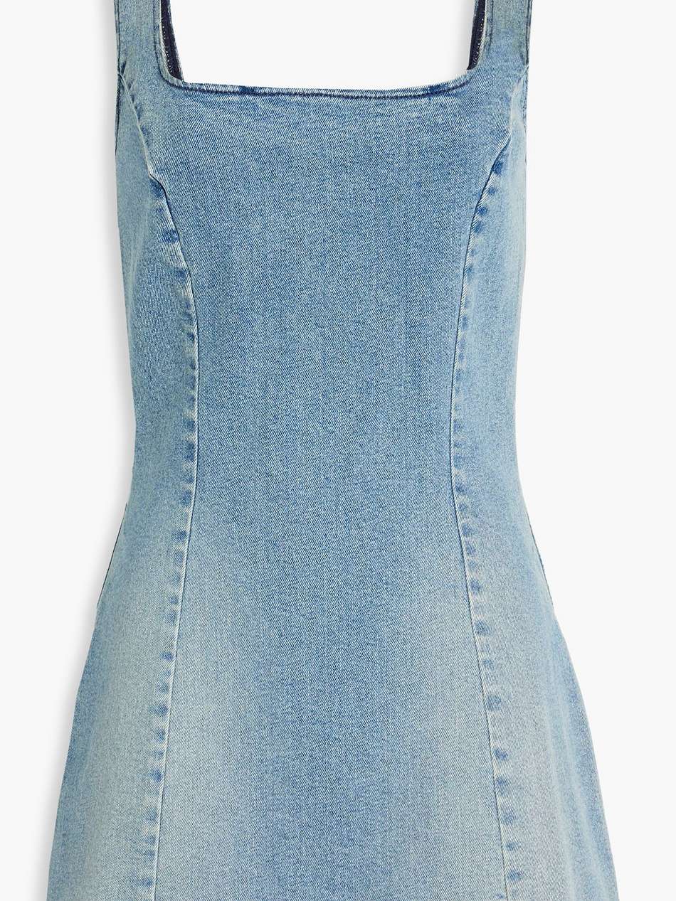 devan denim mini dress