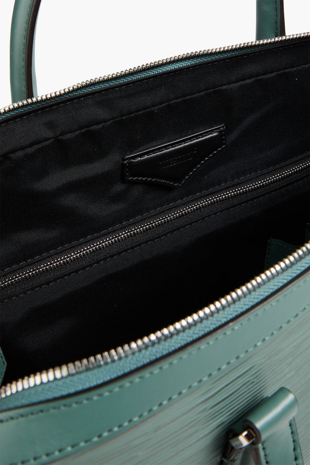 MONTBLANC Textured-leather briefcase
