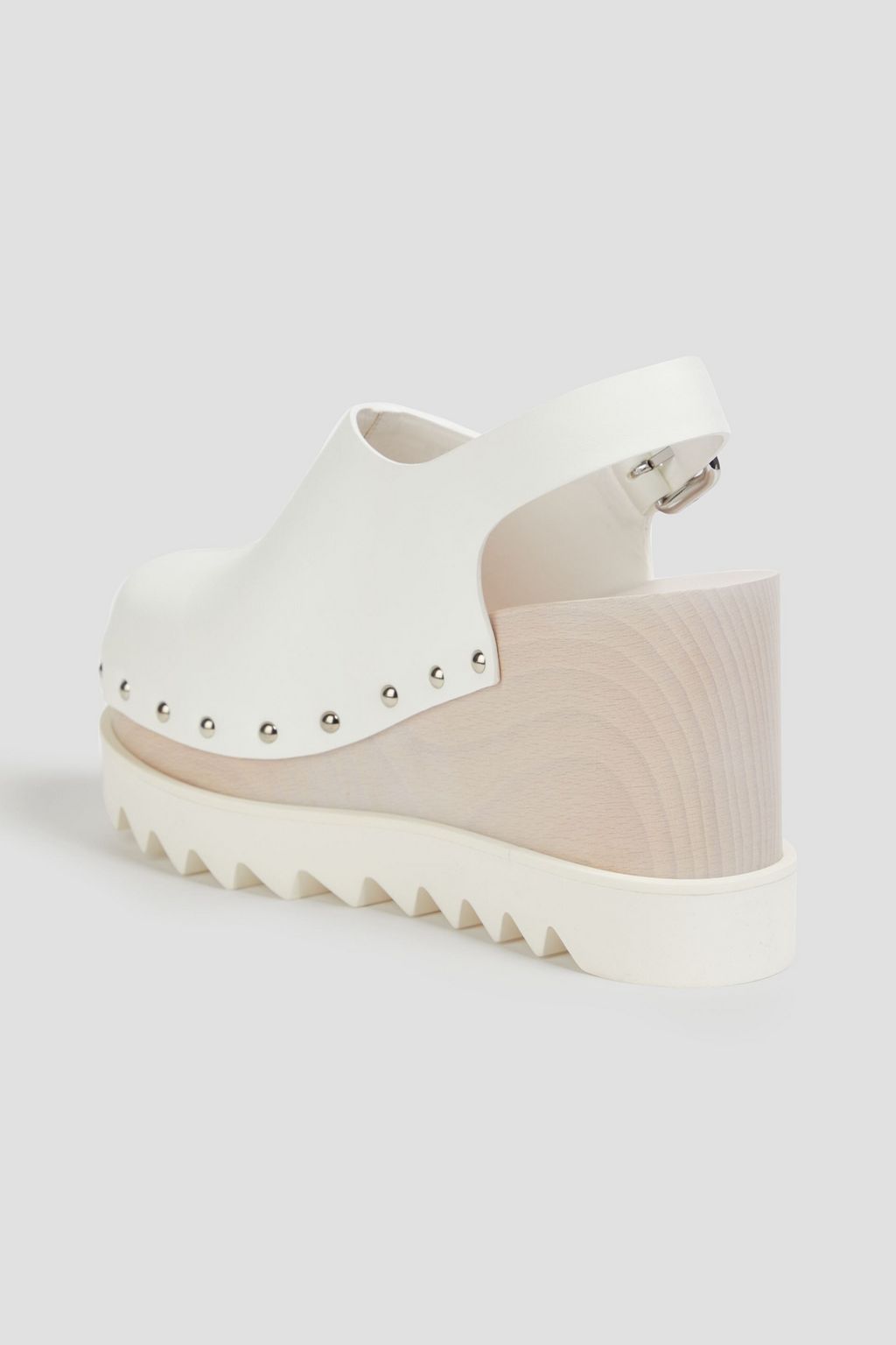 STELLA MCCARTNEY Elyse studded platform clogs
