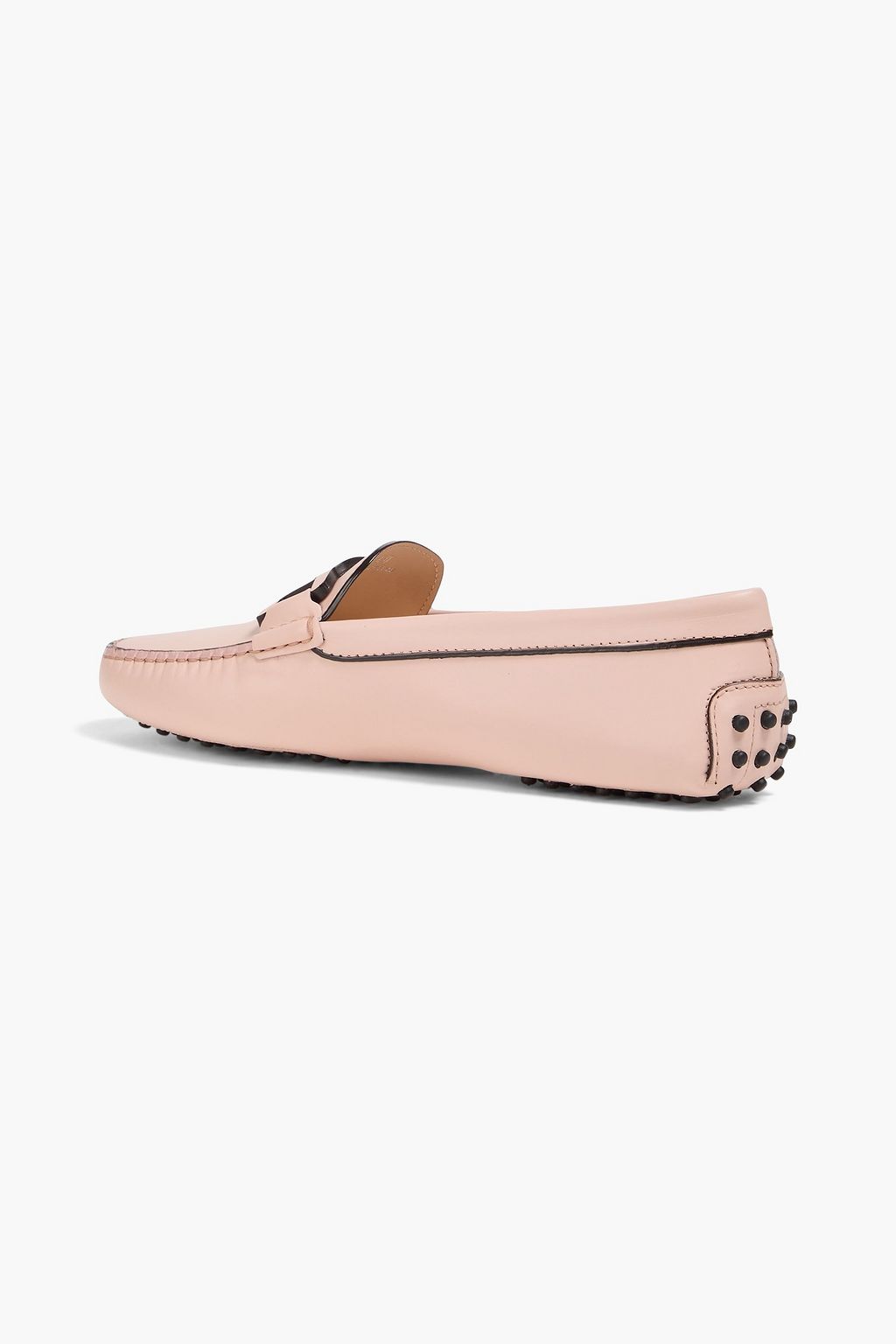 TOD'S Embellished leather loafers