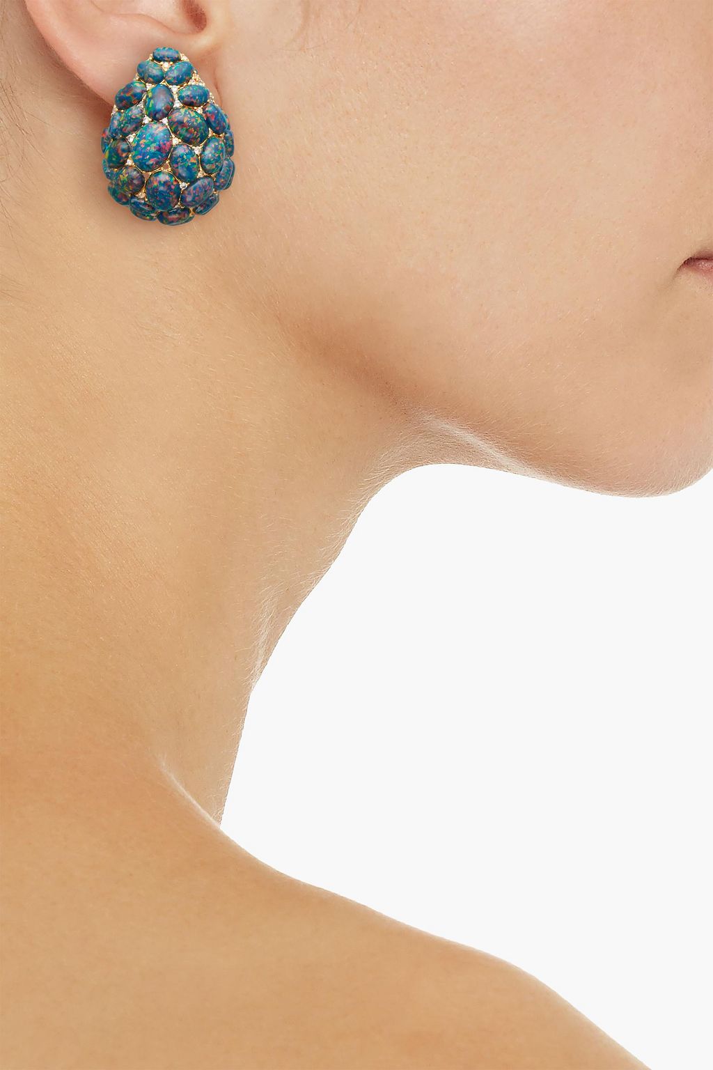 ZIMMERMANN Gold-tone stone earrings