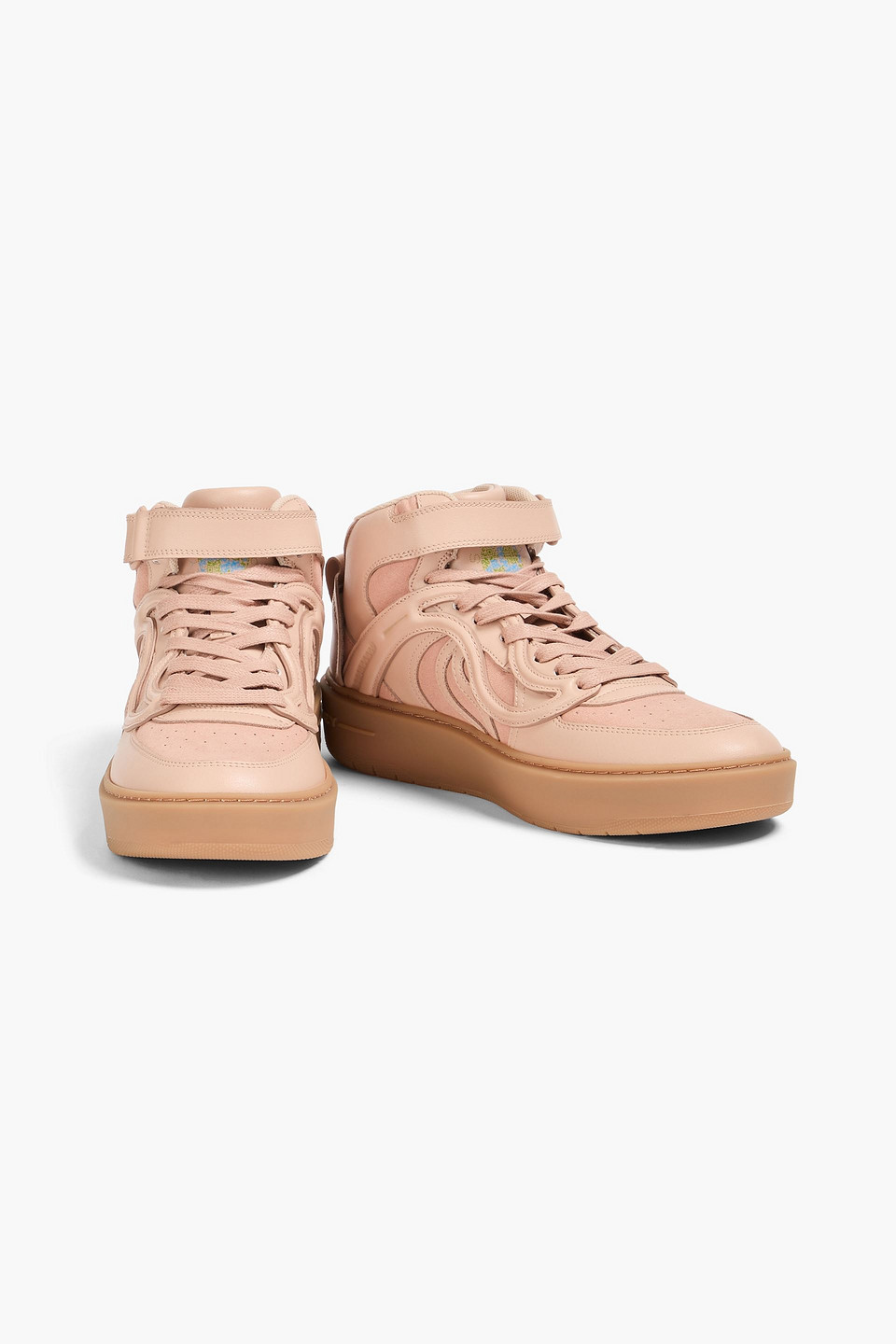  Stella Mccartney - S-wave 2 High-top Sneakers - Pink - Eu 35 