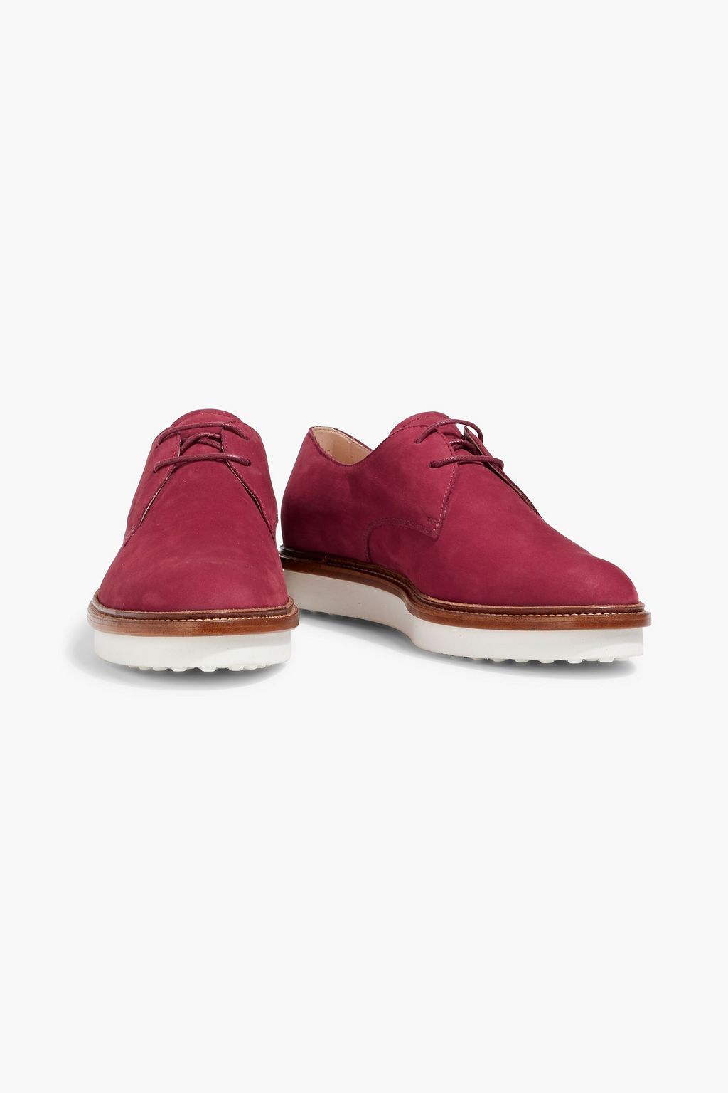 TOD'S Textured-leather brogues