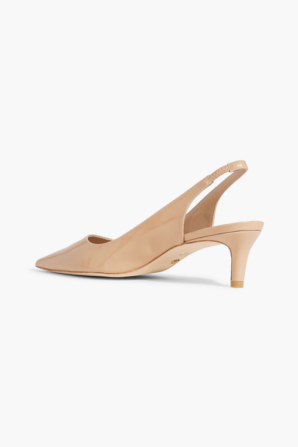 STUART WEITZMAN Stuart 50 パテントレザー スリングバックパンプス