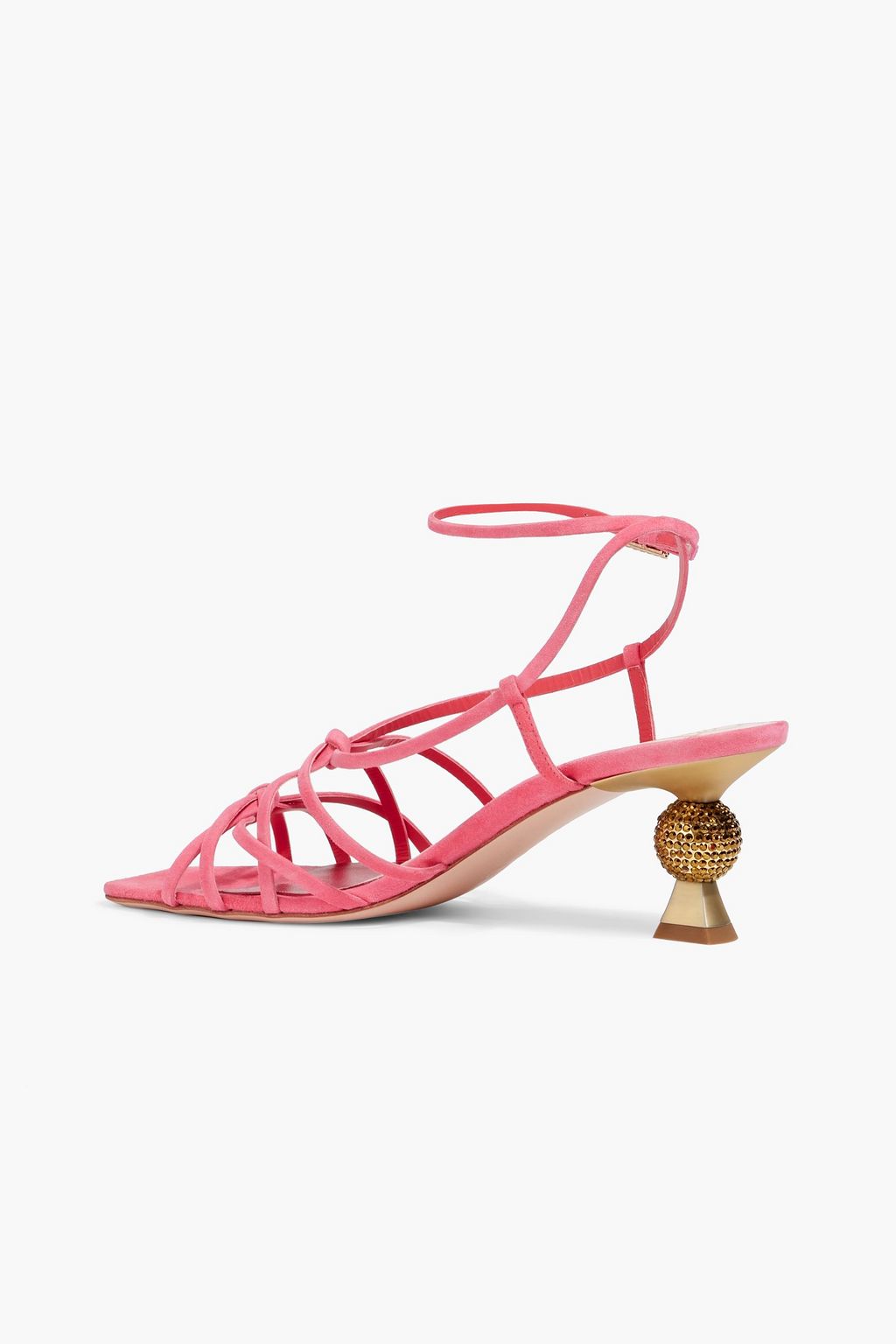 ROGER VIVIER Knotted suede sandals