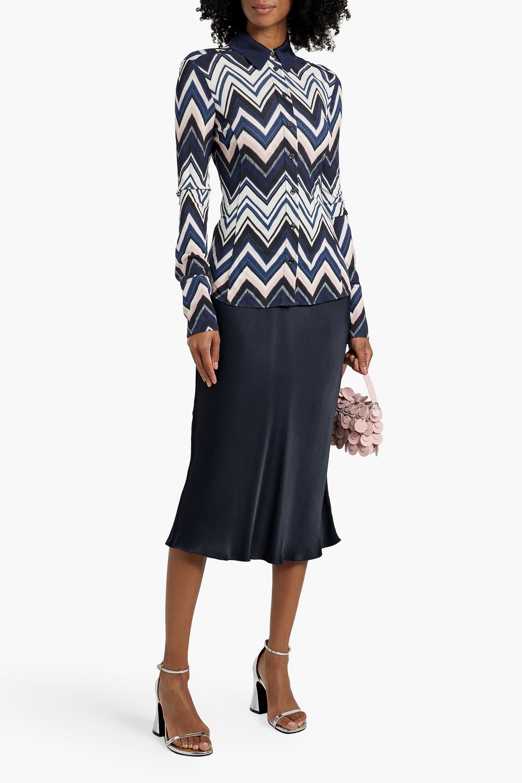 MISSONI قميص من الجيرسي مزين بطبعات