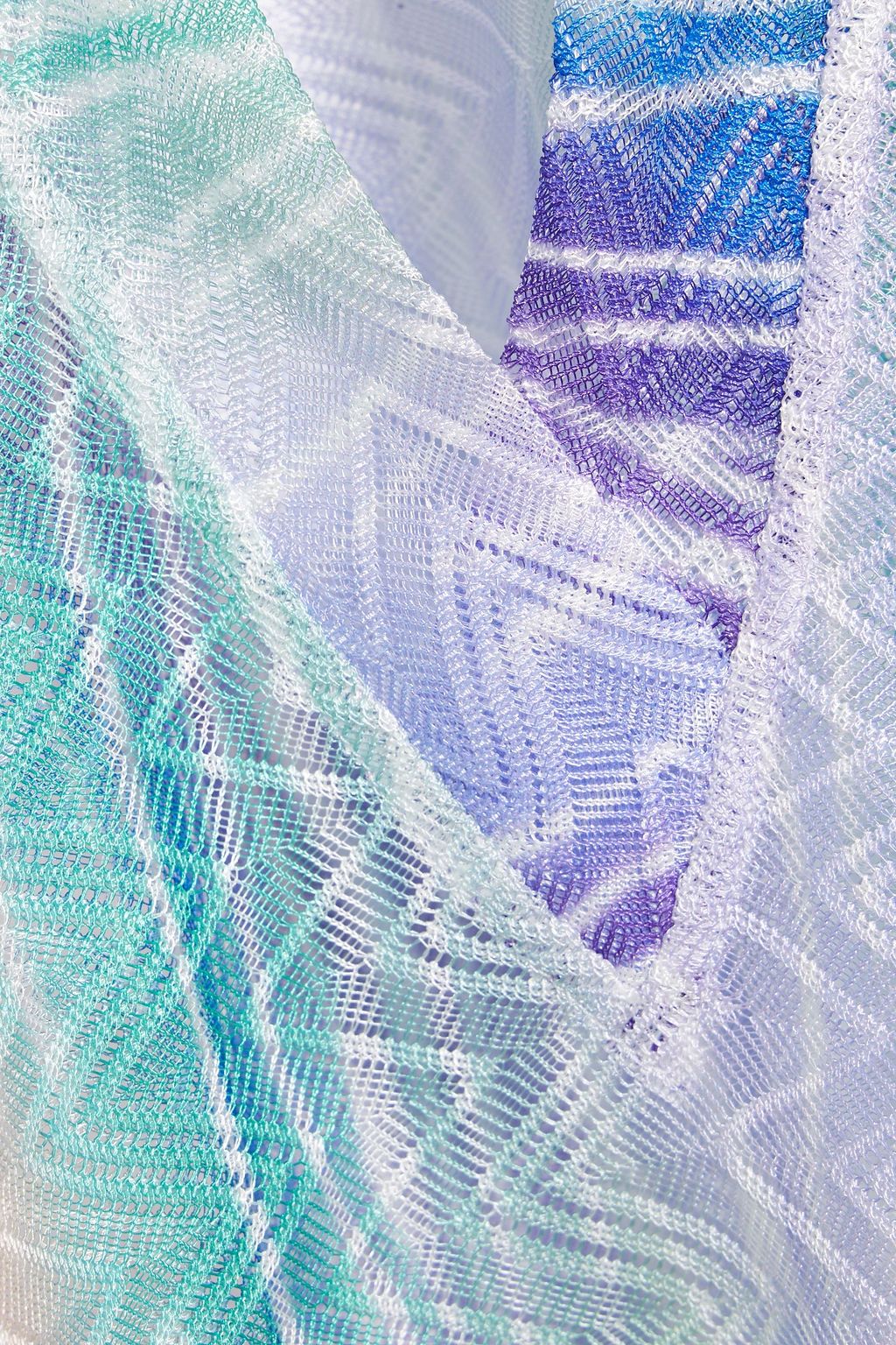 MISSONI Crochet-knit coverup