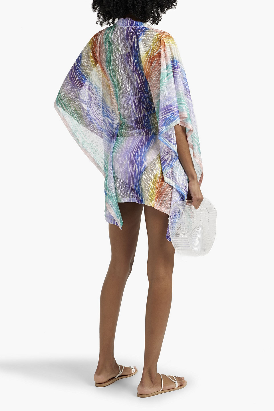MISSONI CROCHET-KNIT COVERUP