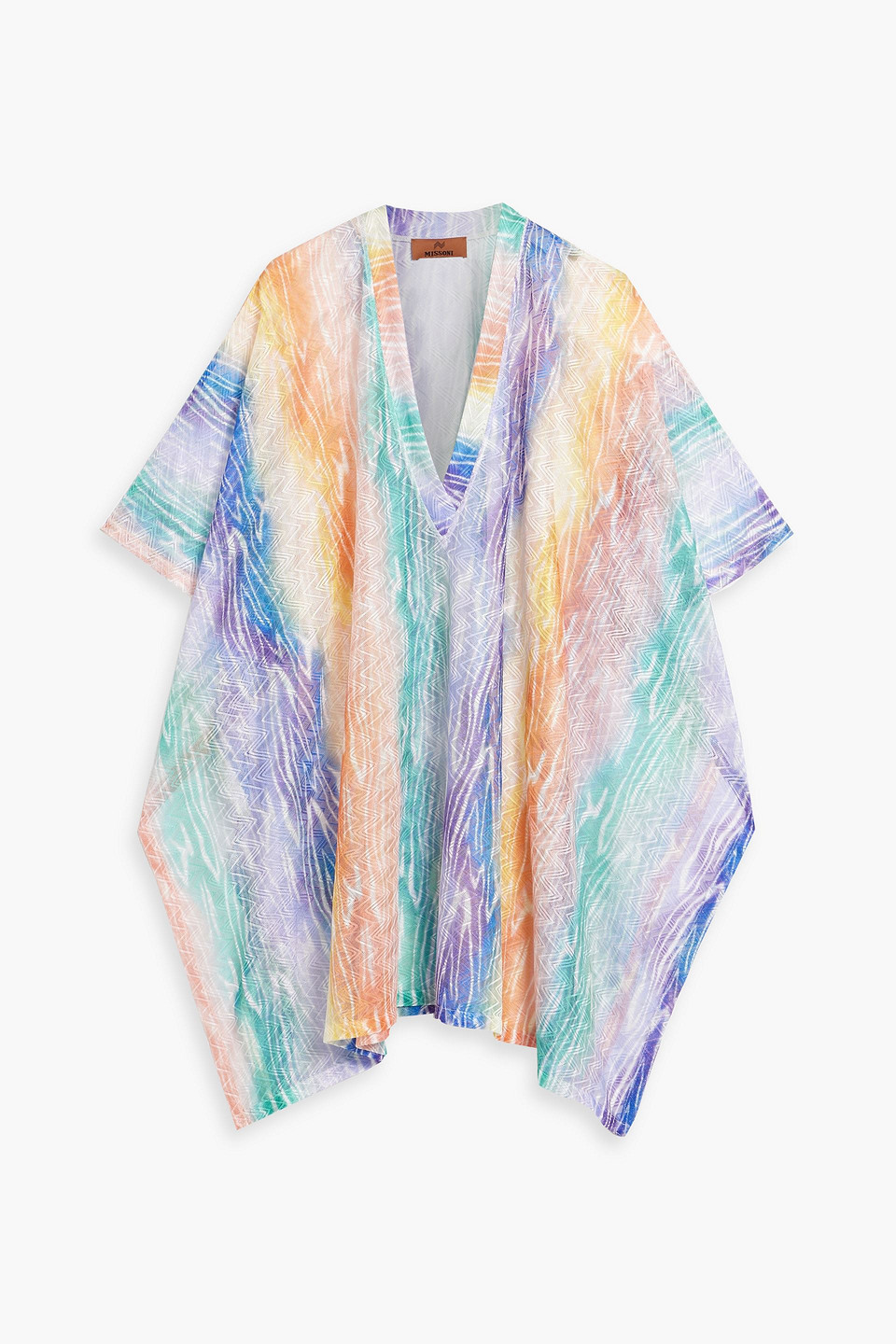 Missoni Crochet-knit Coverup In Yellow