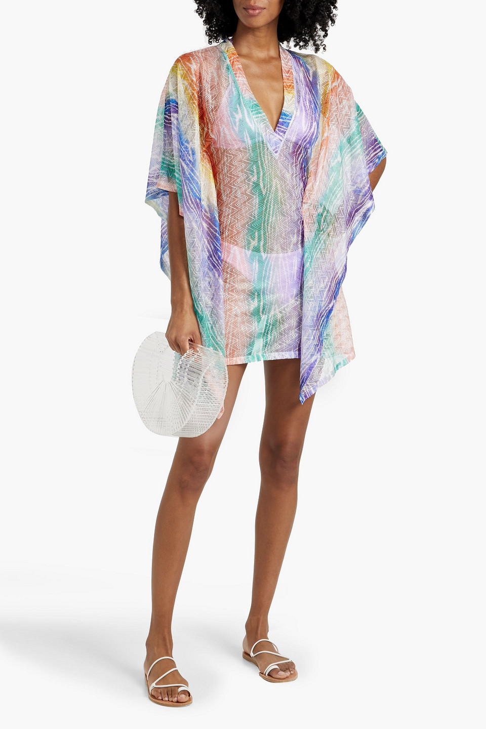 MISSONI CROCHET-KNIT COVERUP