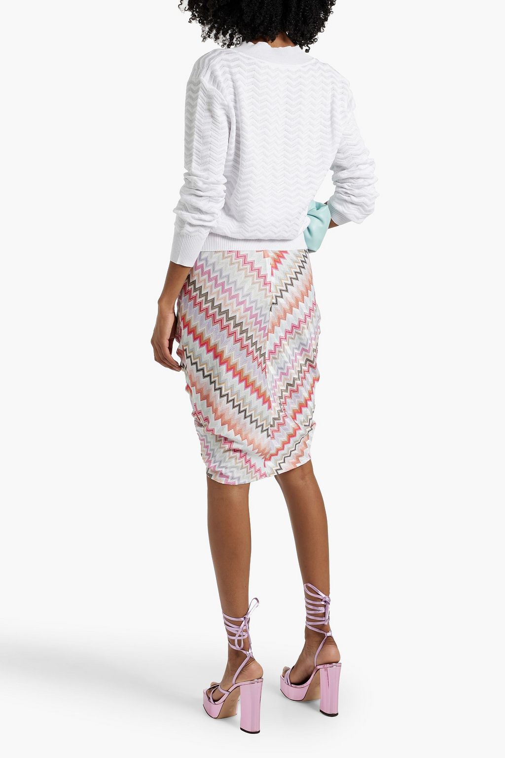 MISSONI 크로셰 니트 스웨터