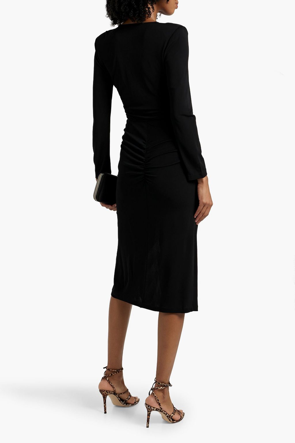 DIANE VON FURSTENBERG Nevine wrap-effect stretch-jersey midi dress