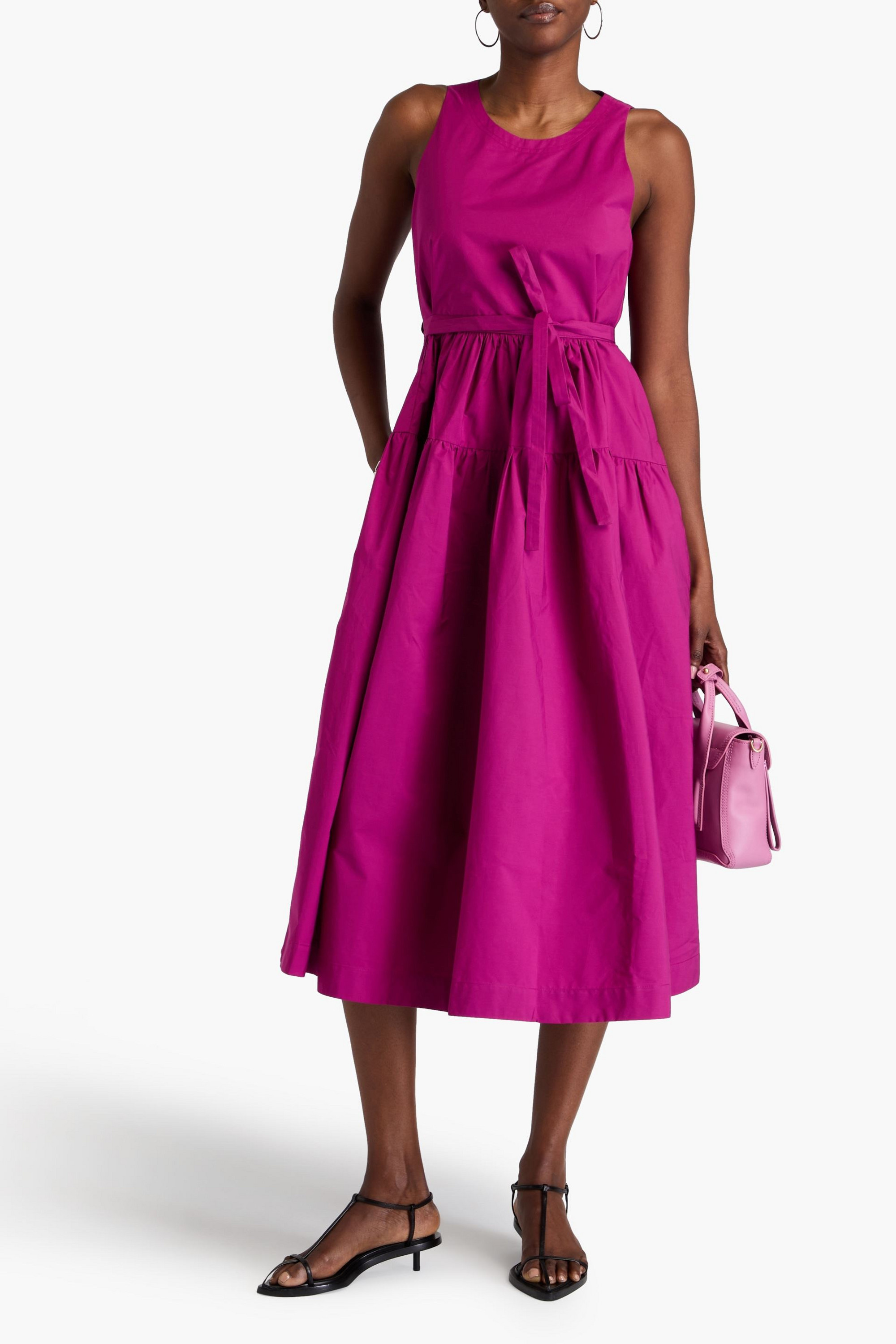 3.1 Phillip Lim Cotton-blend poplin midi dress