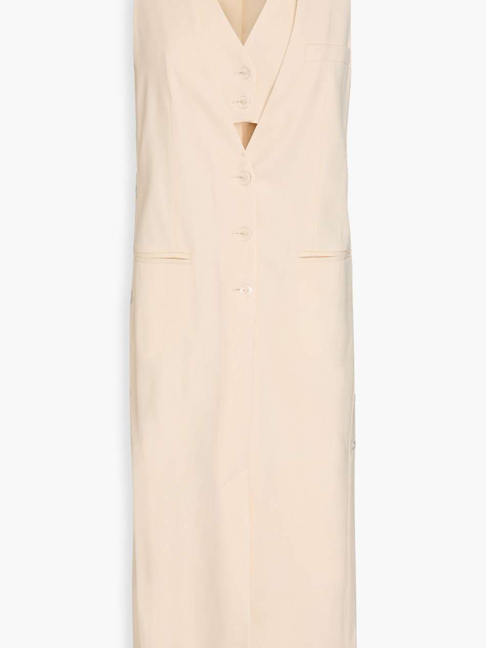 grain de poudre wool-blend midi dress