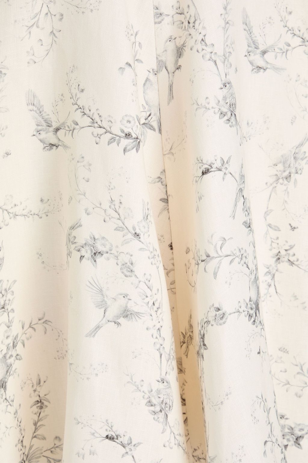 ZIMMERMANN Floral-print linen mini dress