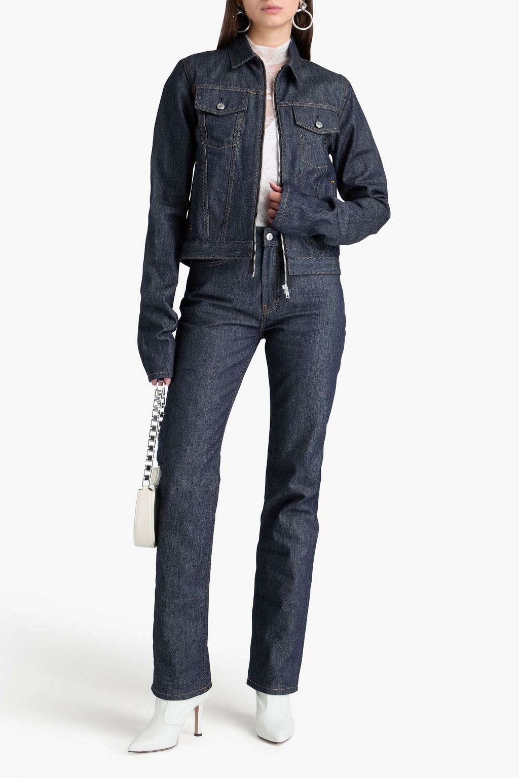 HELMUT LANG جاكيت من الدنيم