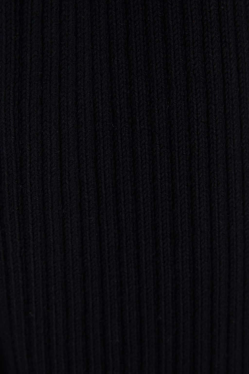 HELMUT LANG سترة قصيرة من مزيج القطن بتصميم مضلّع