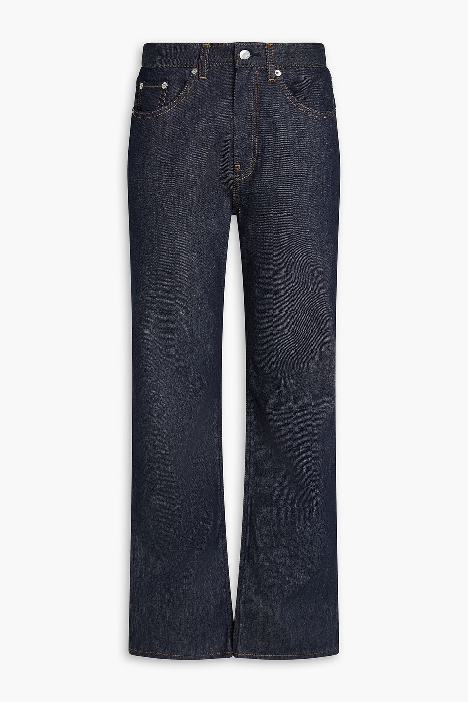 Helmut Lang Indigo Slim Jeans In Raw Indigo