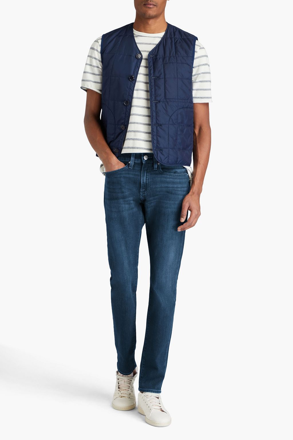 FRAME L'Homme slim-fit denim jeans