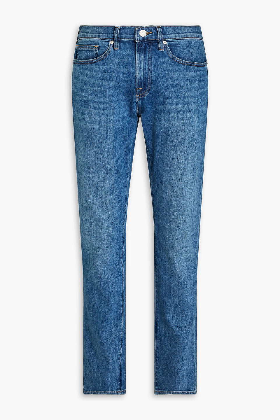 frame - l'homme slim-fit denim jeans - blue - 38