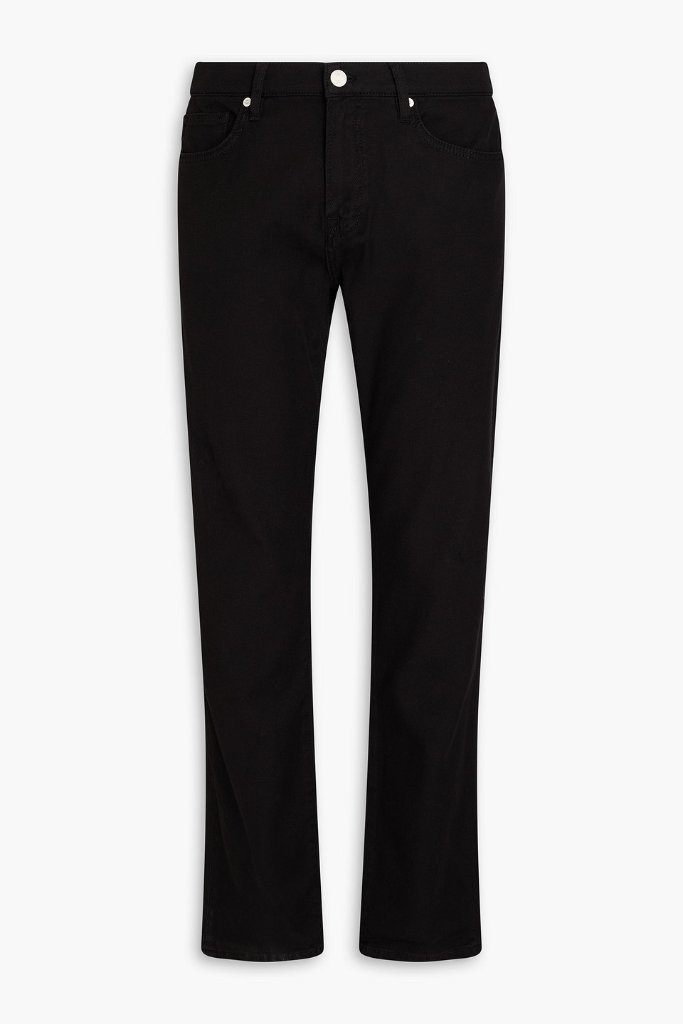 Frame Slim-fit Denim Jeans In Black
