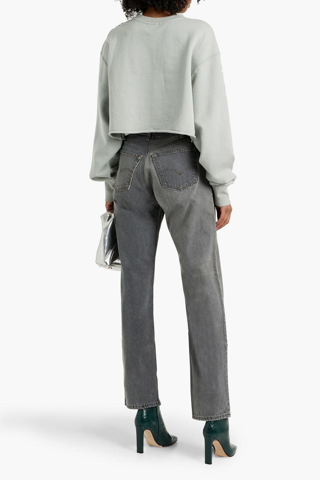 EB DENIM Winona high-rise straight-leg jeans