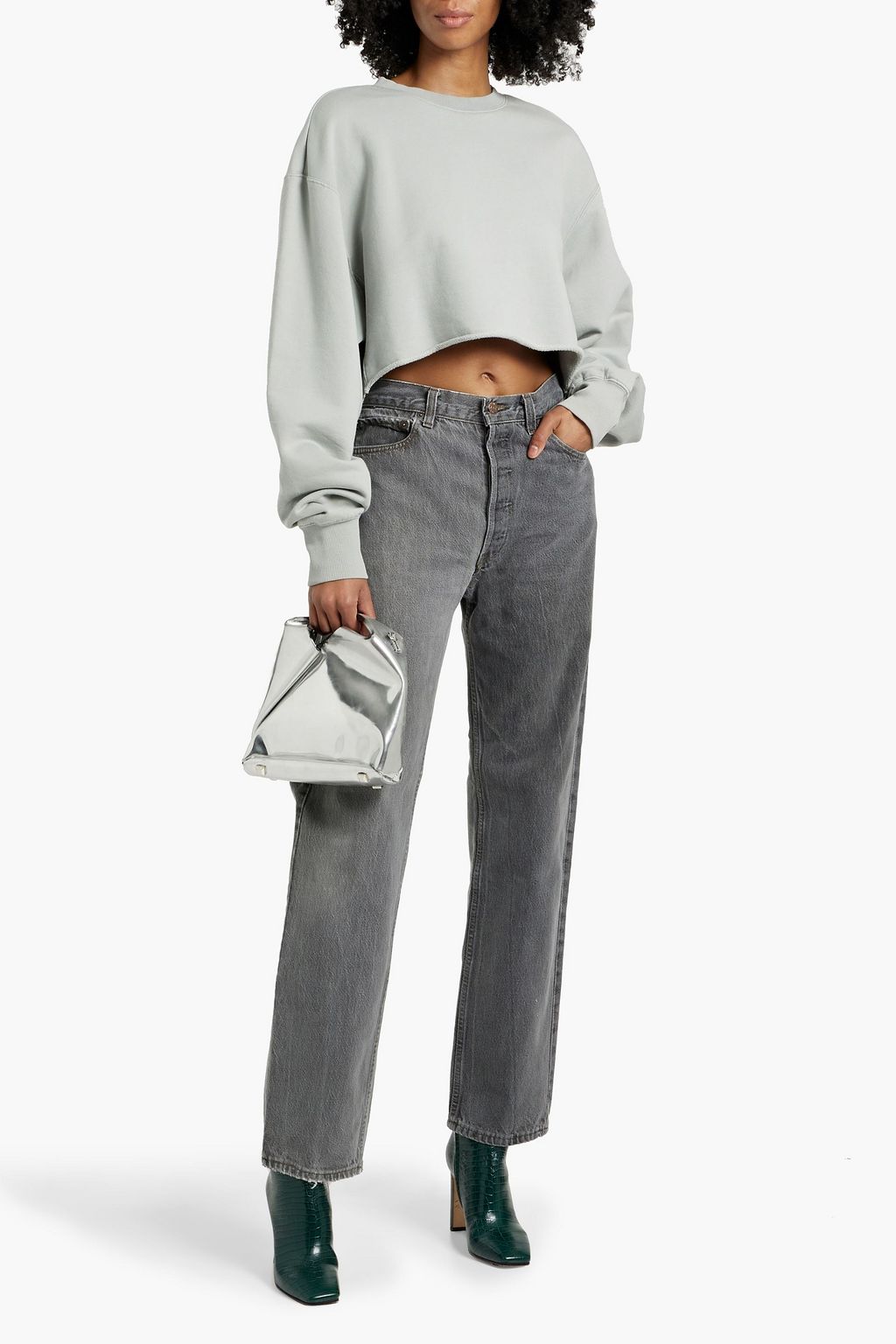 EB DENIM Winona high-rise straight-leg jeans