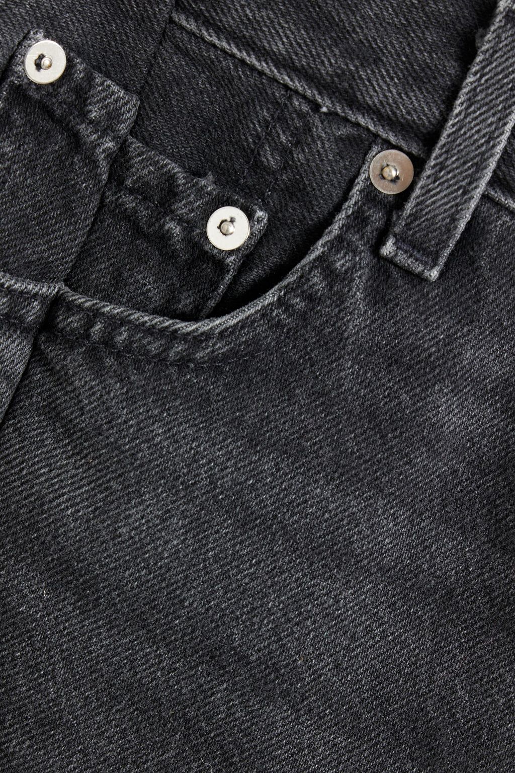 EB DENIM OG Republicas frayed high-rise straight-leg jeans