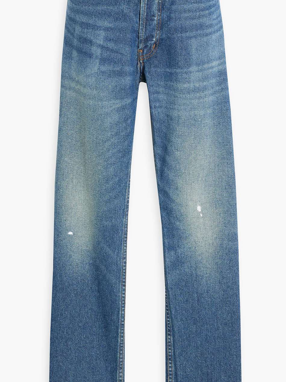 his & hers high-rise straight-leg jeans