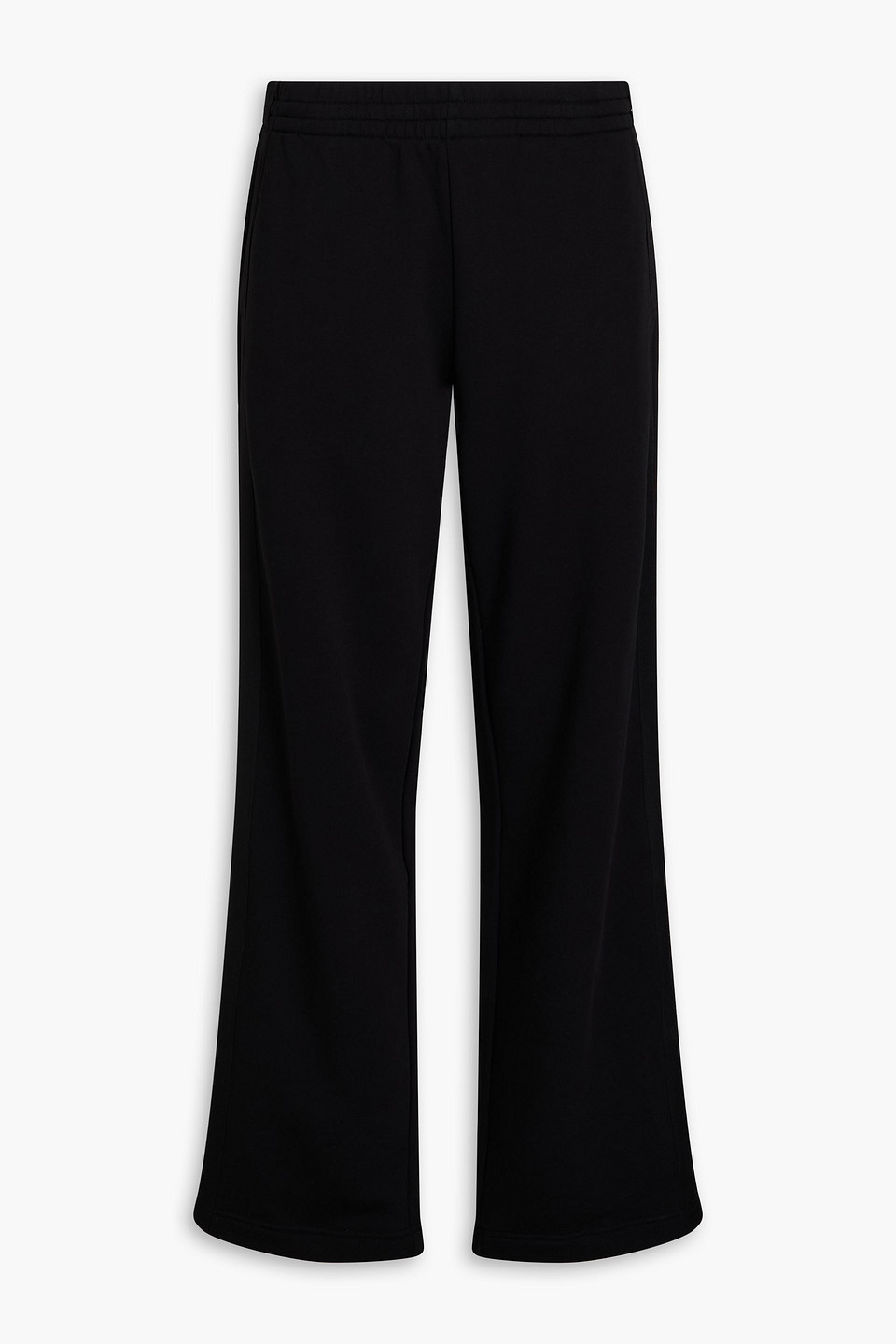 Helmut Lang - French cotton-terry track pants - Black - M