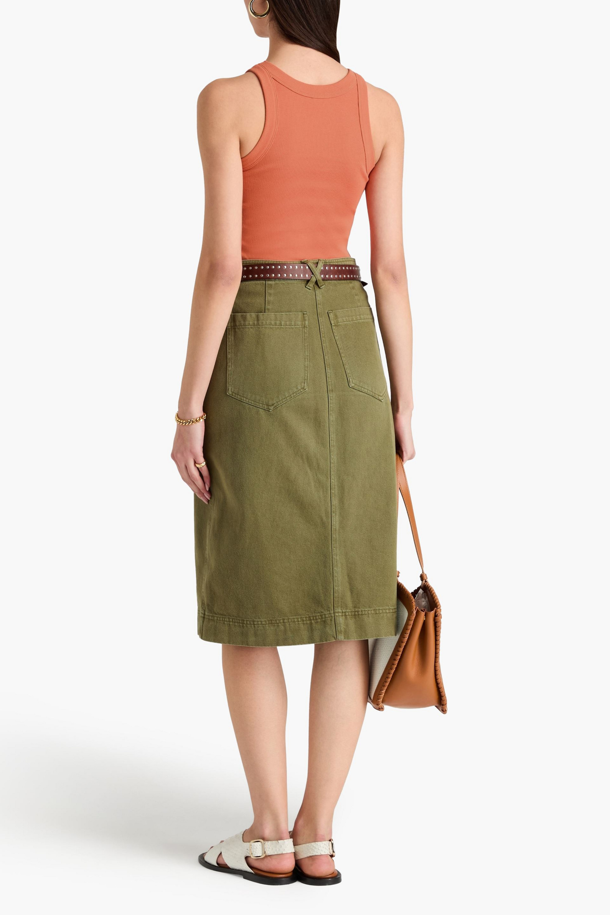 Alex Mill Stretch-cotton jersey tank thumbnail