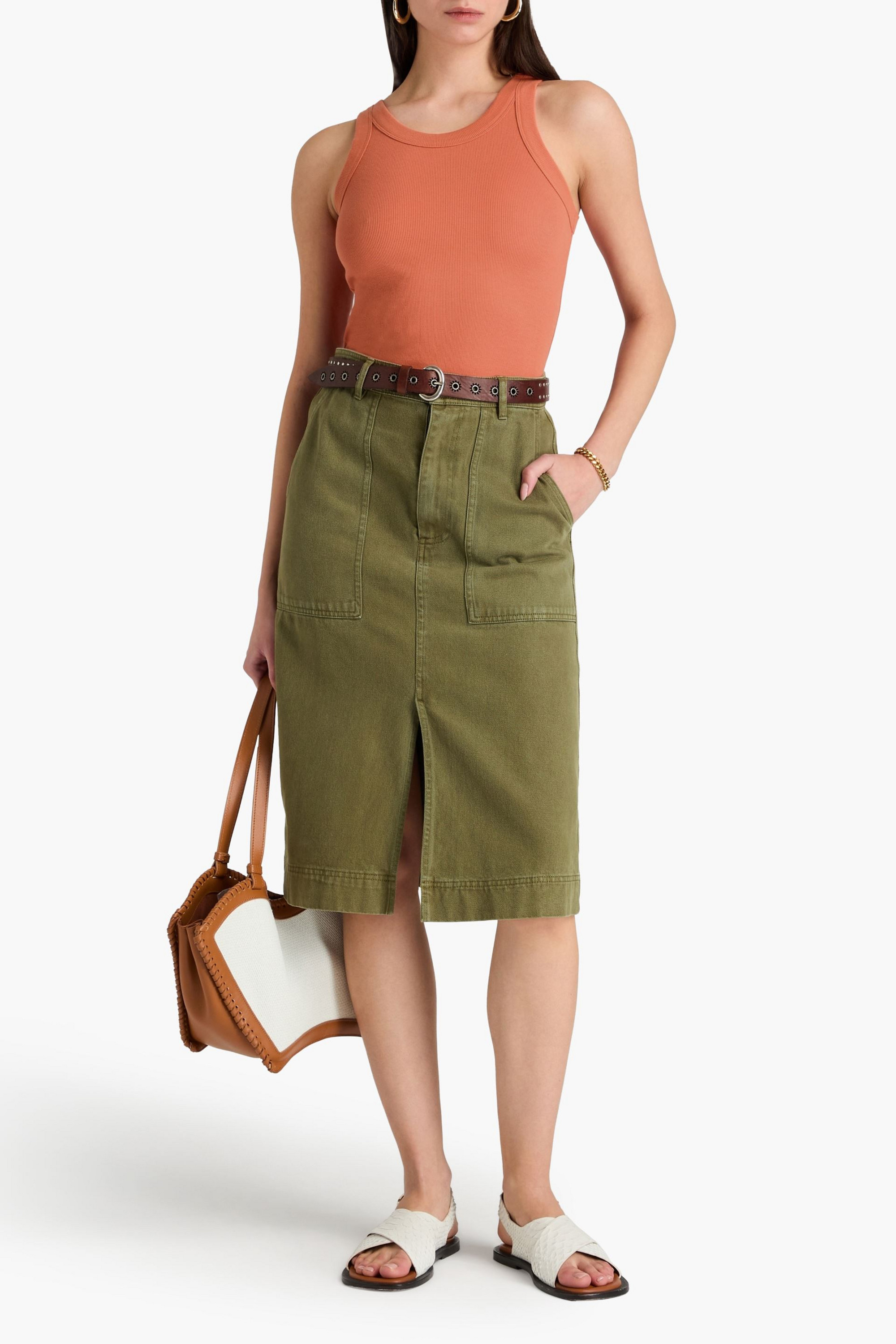 Alex Mill Stretch-cotton jersey tank