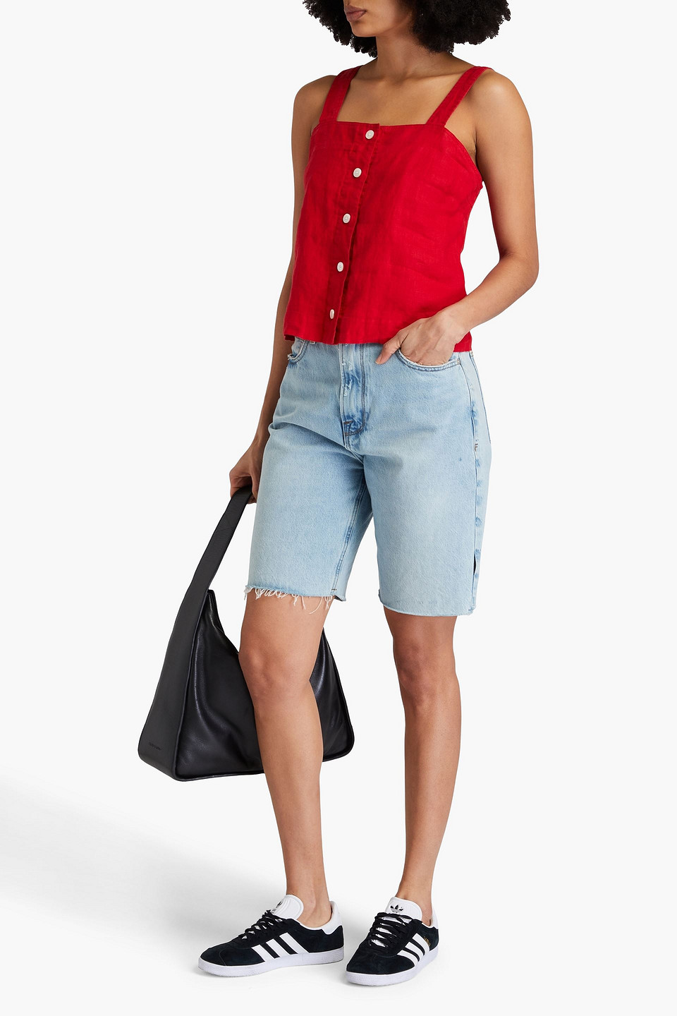 ALEX MILL LINEN TOP