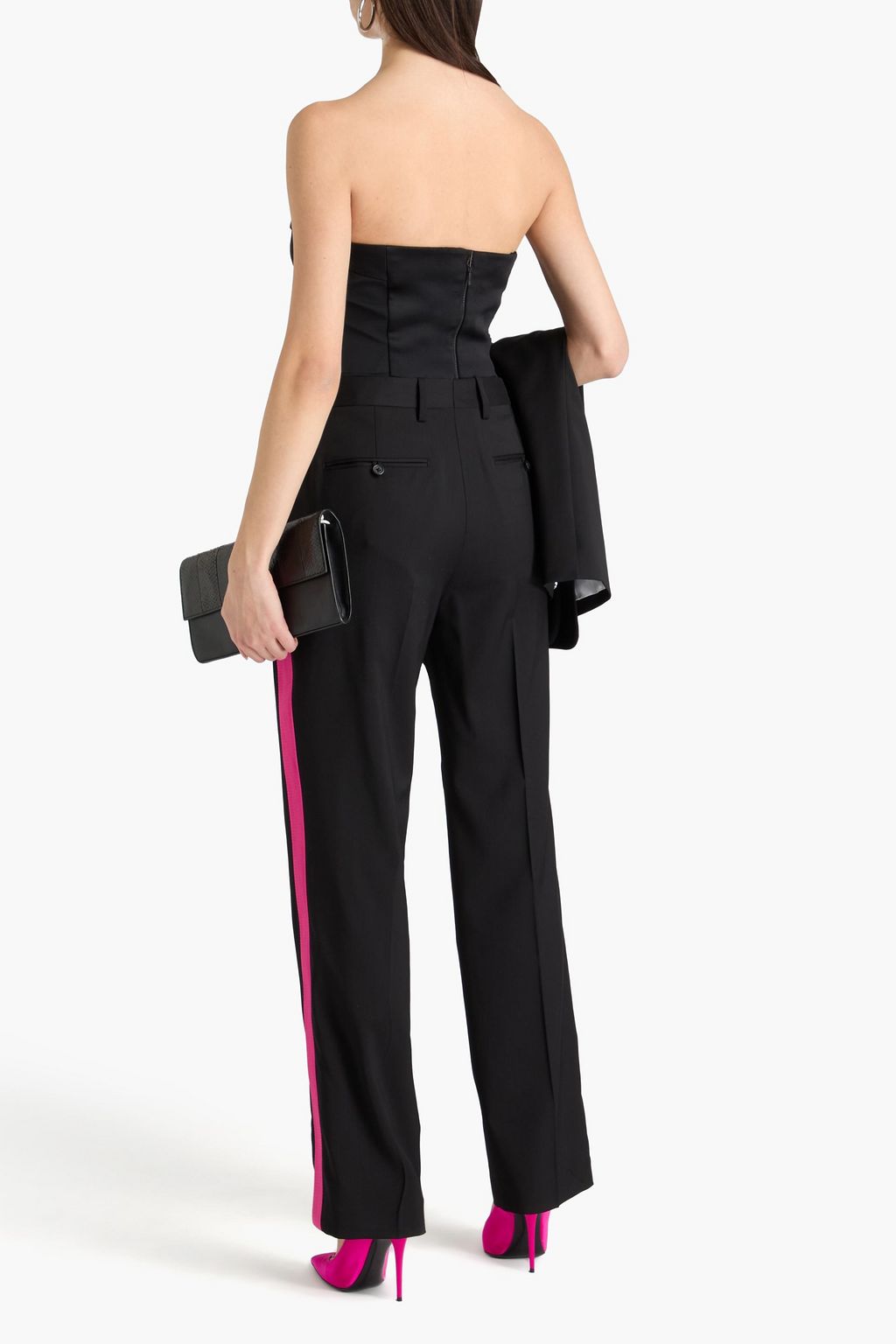 HELMUT LANG 울 스트레이트 레그 팬츠