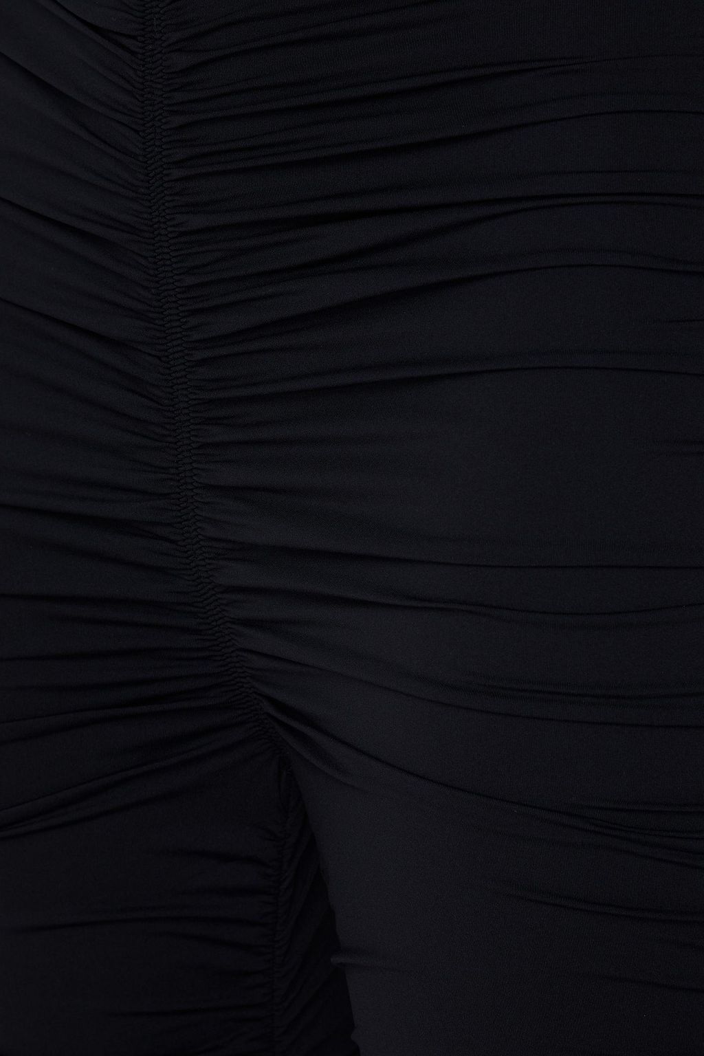 ALEXANDER WANG 루쉬 디테일 스트레치 저지 레깅스