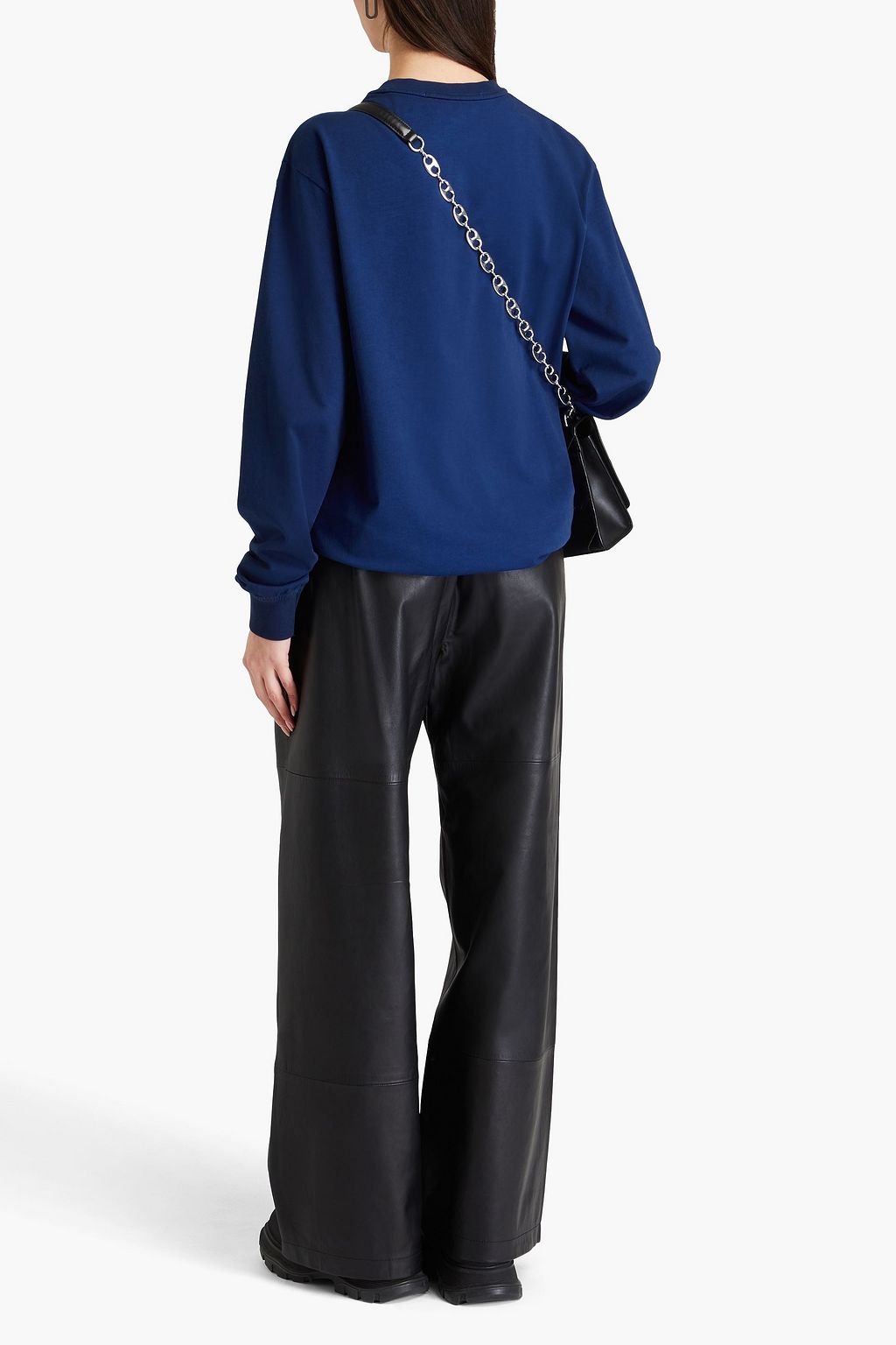 ALEXANDER WANG コットンジャージー トップス グリッター加工