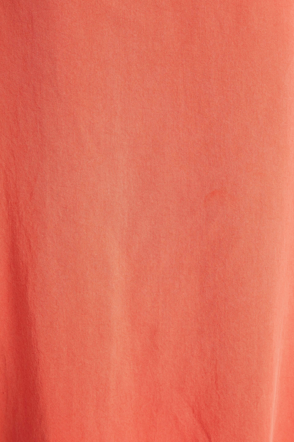 Shop Alex Mill Lyocell Midi Dress In Papaya