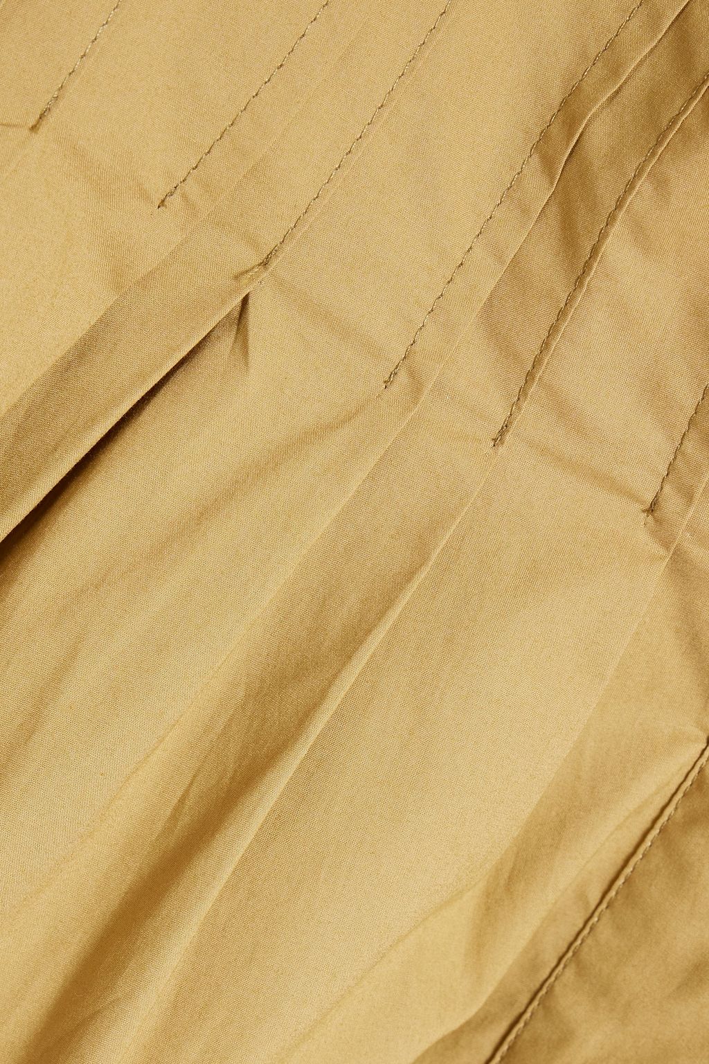 PROENZA SCHOULER Pintucked cotton-poplin dress